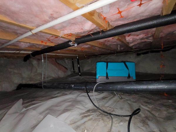 Crawl Space Dehumidification